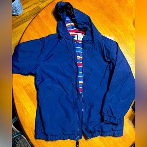 LL bean size 10/12 navy spring jacket